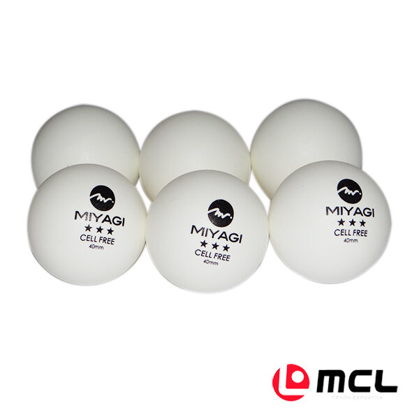 Bola de Tenis de Mesa MIYAGI tournament 3 estrellas Tienda Deportiva MCL Bola de Tenis de Mesa MIYAGI tournament 3 estrellas Tienda Deportiva MCL